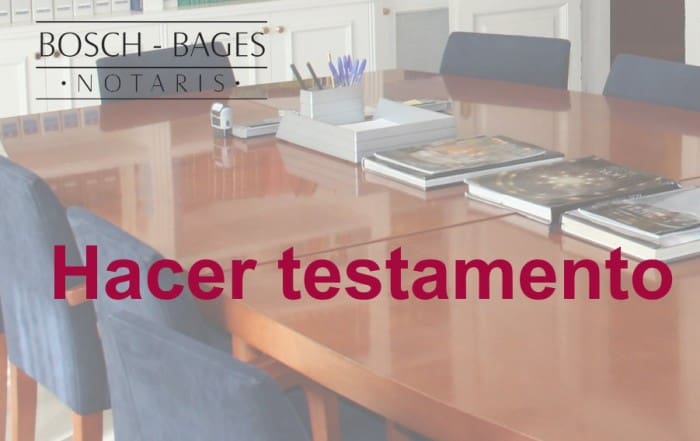 El notario explica cuándo hay que hacer testamento
