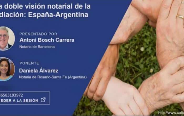 Mediación notarial: la experiencia argentina ofrece nuevas ideas para la resolución de conflictos