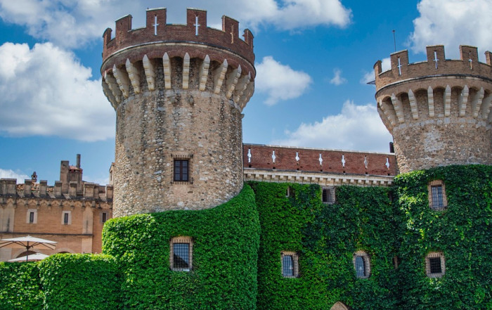 La herencia de Artur Suqué. Imagen del exterior del Castillo de Peralada.