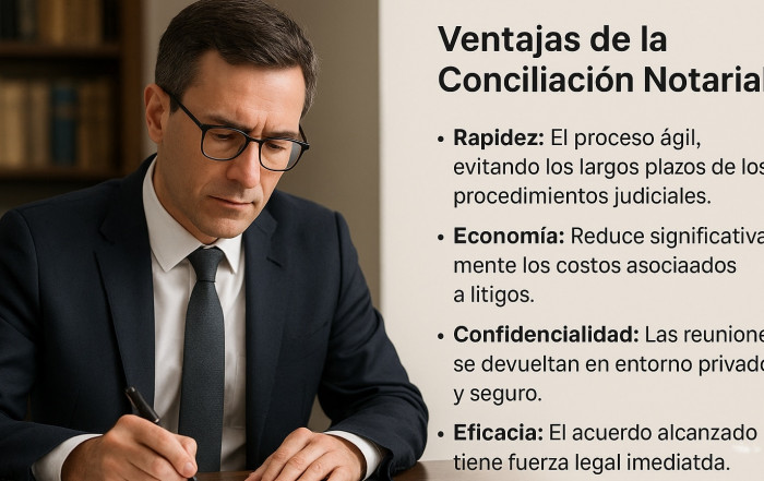 MASC. Qué es este concepto de la conciliación notarial