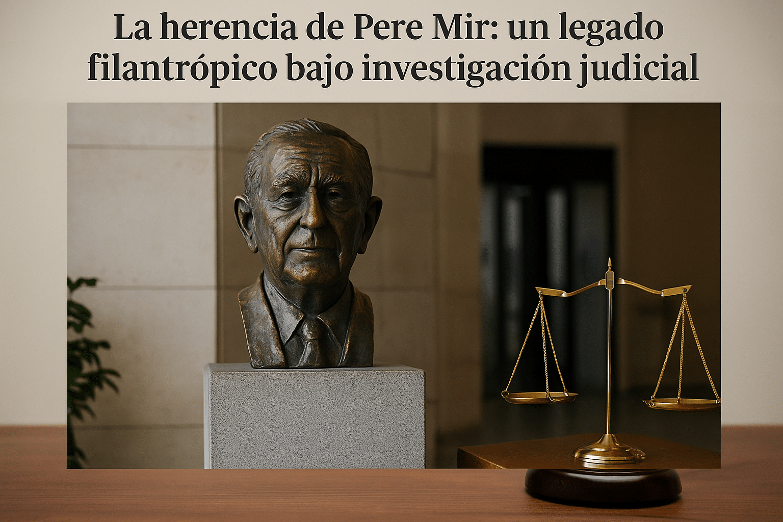 La herencia de Pere Mir un legado filantrópico bajo investigación judicial