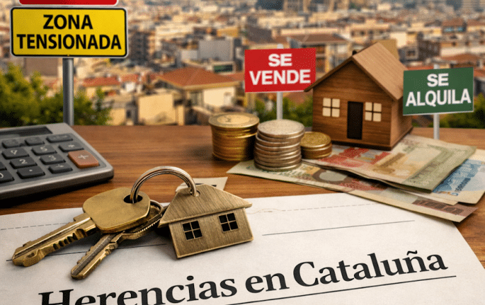 Herencias en Cataluña: los herederos tendrán que vivir en el piso, venderlo o alquilarlo