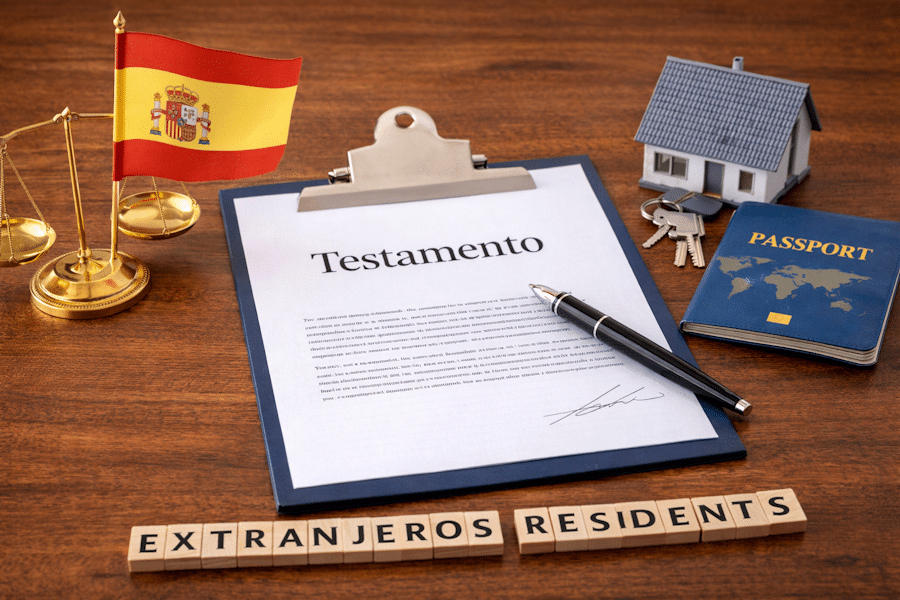 El testamento de extranjeros residentes en España: claves jurídicas y planificación sucesoria