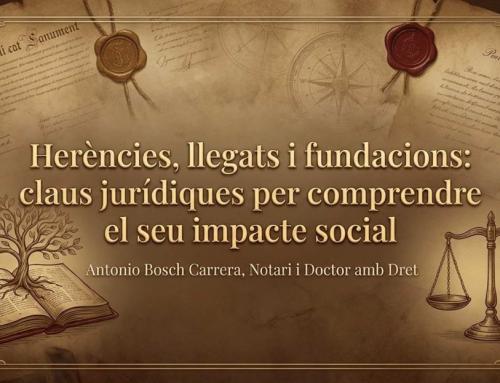 Antonio Bosch analiza la herencia y su impacto social en el Museo de Badalona