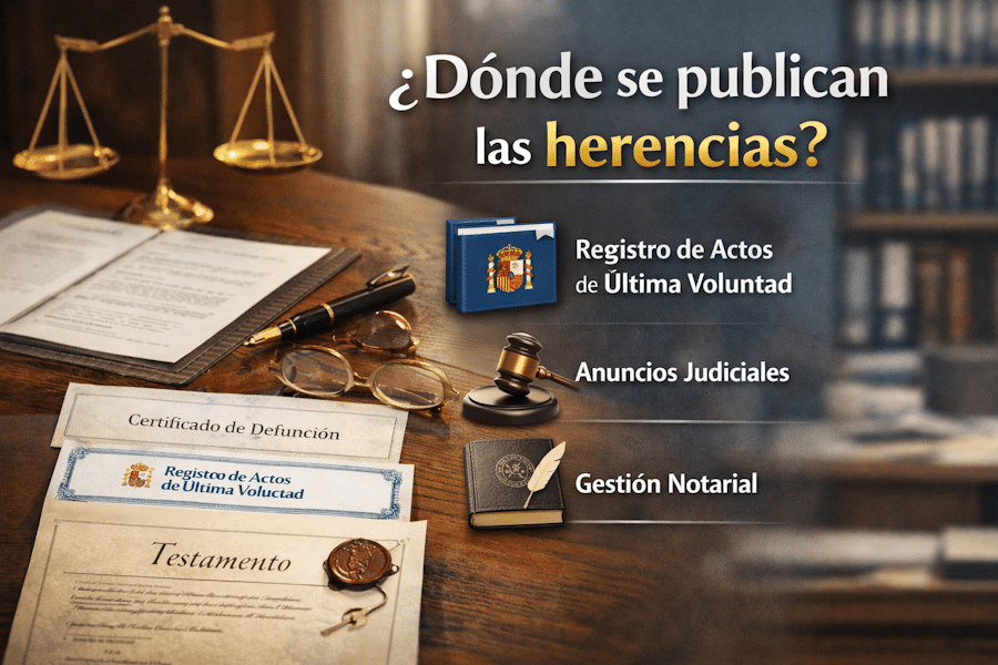 Dónde se publican las herencias Descubre dónde se publican las herencias