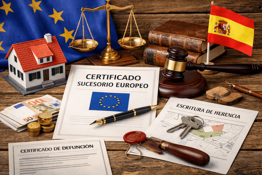 Certificato di successione Certificato di successione: come registrarlo presso il Catasto spagnolo?
