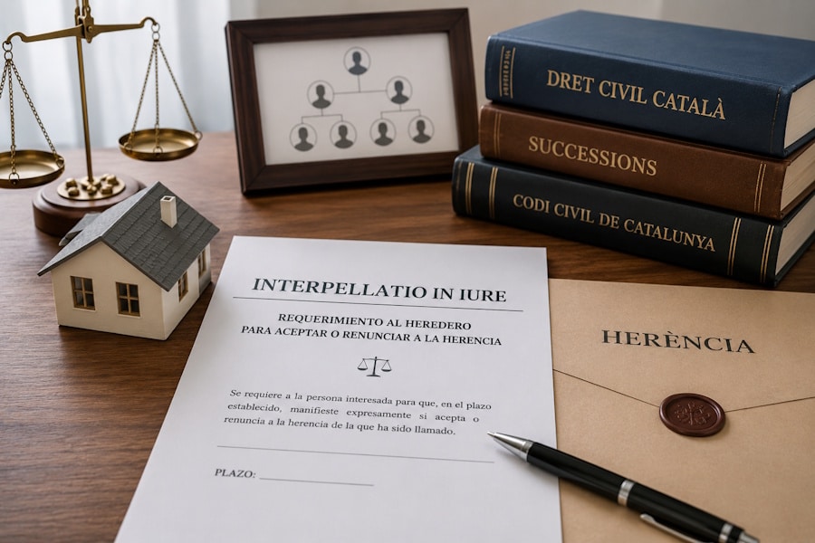 La interpellatio in iure en Cataluña