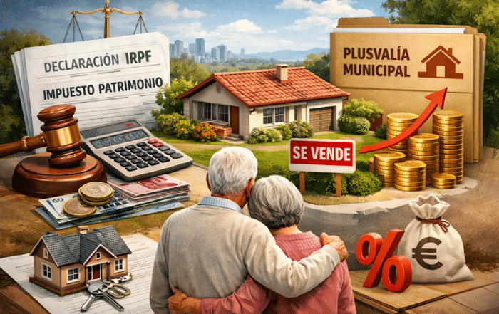 Venta de la vivienda habitual por mayores de 65 años y sus consecuencias fiscales