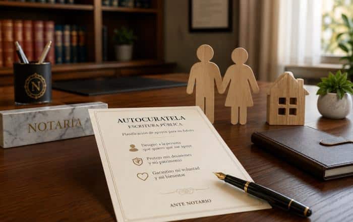 Autocuratela ante Notario