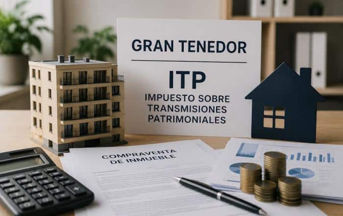 Gran tenedor e ITP: cómo influye el Impuesto sobre transmisiones patrimoniales en las compraventas inmobiliarias y su tributación