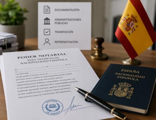 Poder notarial para nacionalidad española: cuándo puede ser útil y qué actuaciones permite
