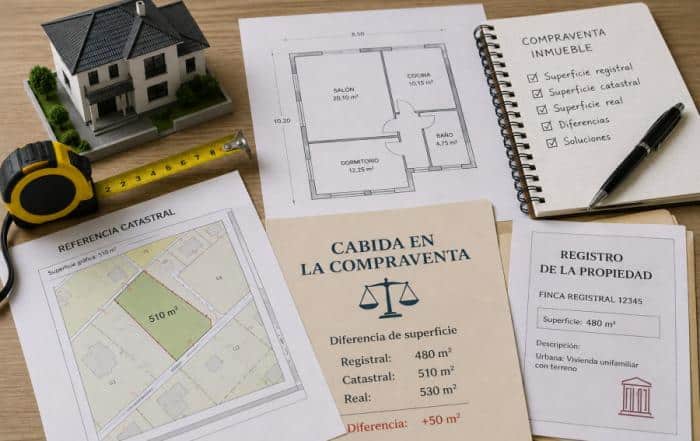 Cabida en la compraventa: qué ocurre cuando los metros de un inmueble no coinciden