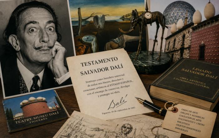 La herencia de Salvador Dalí: el testamento que convirtió al Estado español en heredero universal