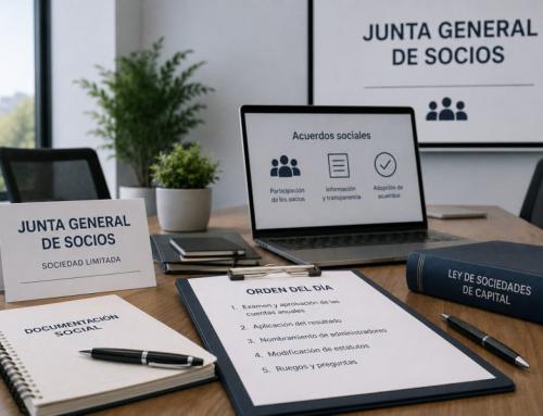 Junta general en la sociedad limitada: funcionamiento, convocatoria y adopción de acuerdos