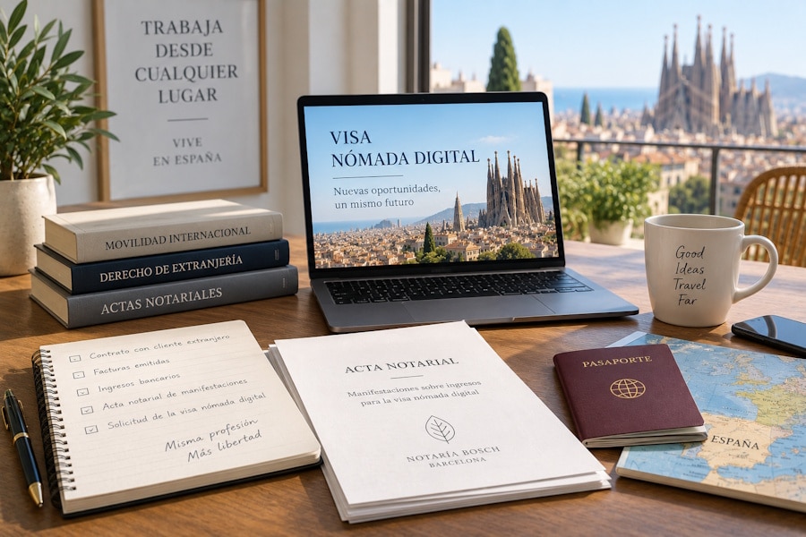 Visa nómada digital en España