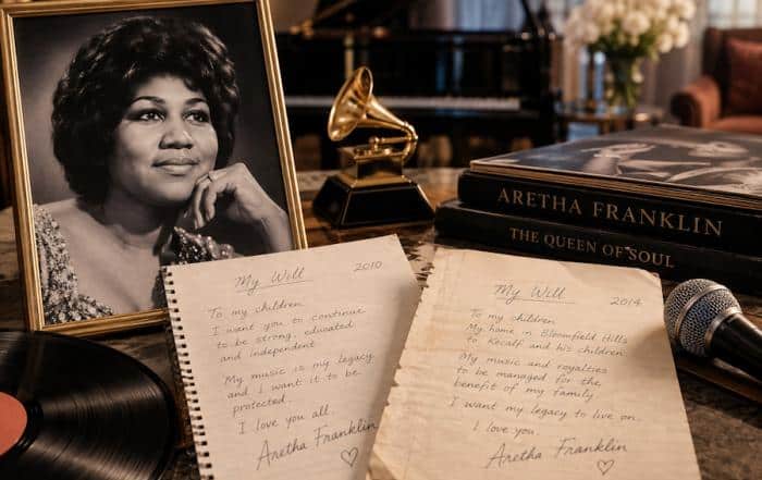 La herencia de Aretha Franklin: el testamento encontrado en un sofá que decidió el reparto de su patrimonio