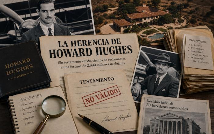 La herencia de Howard Hughes una fortuna multimillonaria sin testamento y cientos de aspirantes