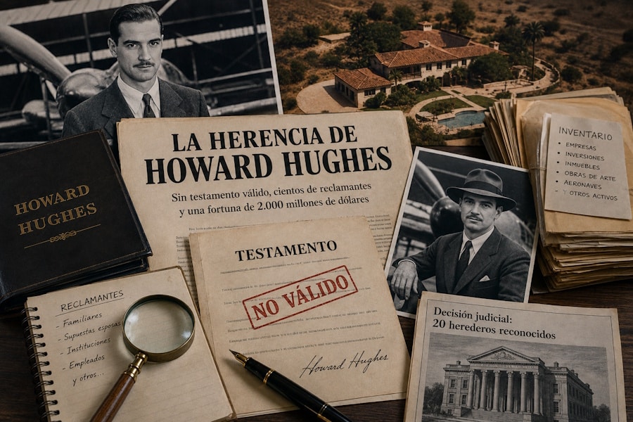 La herencia de Howard Hughes una fortuna multimillonaria sin testamento y cientos de aspirantes